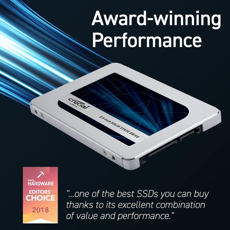 SSD interno Crucial MX500 500 500 GB 2,5